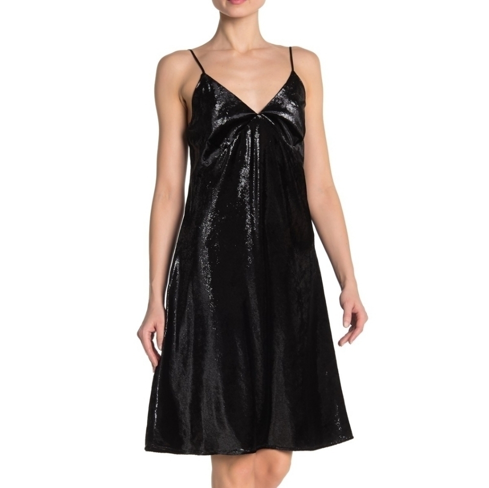 NWT Bailey 44 Love in the Dungeon Metallic Dress L